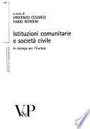 Istituzioni comunitarie e società civile