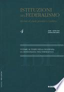 Istituzioni del federalismo. Rivista di studi giuridici e politici (2021)