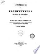 Istituzioni di architettura statica e idraulica di Nicola Cavalieri San-Bertolo