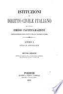 Istituzioni di diritto civile italiano