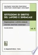 Istituzioni di Diritto del lavoro e sindacale