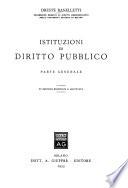 Istituzioni di diritto pubblico