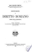 Istituzioni di Diritto Romano