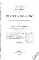 *Istituzioni di diritto romano