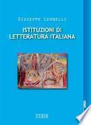 Istituzioni di letteratura italiana