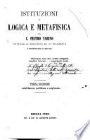 Istituzioni di logica e metafisica