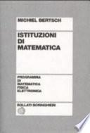 Istituzioni di matematica