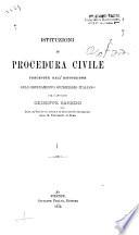 Istituzioni di procedura civile