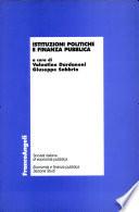 Istituzioni politiche e finanza pubblica