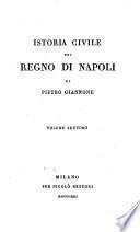 Istoria civile del regno di Napoli