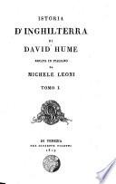 Istoria D'Inghilterra Di David Hume