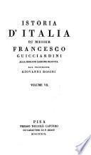 Istoria d'Italia, alla miglior lezione ridotta dal professor G. Rosini