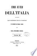 Istoria de' feudi d'Italia intorno alle successioni legali ne' medesimi con documenti de' pubblici archivi