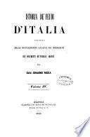 Istoria de' feudi d'Italia intorno alle successioni legali ne' medesimi con documenti de' pubblici archivi