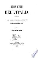 Istoria de' feudi d'Italia intorno alle successioni legali ne' medesimi con documenti de' pubblici archivi pel cav. Erasmo Ricca