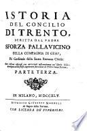 Istoria del Concilio di Trento
