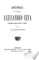 Istoria del venerabile Alessandro Ceva fondatore dell'Eremo di Torino