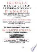 Istoria della città e S. Basilica cattedrale d'Anagni