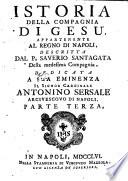 Istoria della compagnia di Giesu, appartenente al regno di Napoli