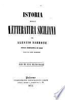 Istoria della letteratura Siciliana