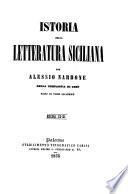 Istoria della letteratura siciliana