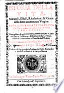 Istoria Della Vita, Miracoi, Estasi ... della ... Suor Giovanna Della Croce Del Terzo ordine del nostro Serafice Padre S. Francesco