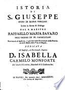Istoria di S. Giuseppe Sposo di Maria