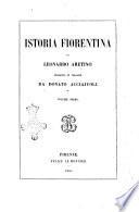 Istoria fiorentina di Leonardo Aretino