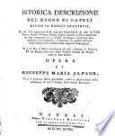 Istorica descrizione del regno di Napoli diviso in dodici provincie