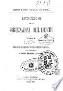 Istruzioni per la mobilizzazione dell'esercito