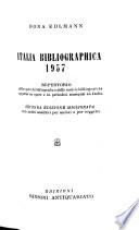 Italia bibliographica
