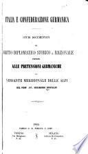 Italia e Confederazione Germanica
