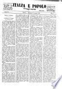 Italia e popolo giornale politico