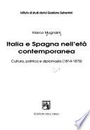 Italia e Spagna nell'età contemporanea