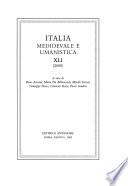 Italia medioevale e umanistica