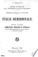 Itália meridionale: v. Abruzzo, Molise e Púglia