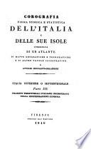 Italia Superiore o Settentrionale Parte III., Frazioni Territoriali Italiane Incorporate nella Confederazione Elvetica
