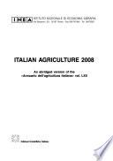 Italian agriculture 2008