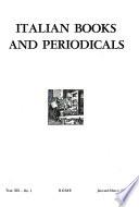 Italian Books and Periodicals