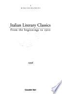 Italian Literary Classics