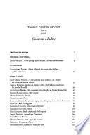 Italian Poetry Review