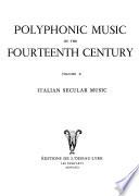 Italian secular music