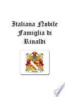 Italiana Nobile Famiglia di Rinaldi