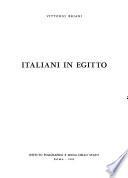 Italiani in Egitto