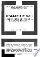 Italiano d'oggi
