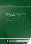 Italiano e dialetto al computer