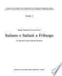 Italiano e italiani a Friburgo