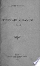 Itinerari albanesi (1892)