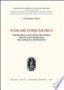 Iudicare tamquam deus