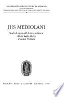 Ius mediolani